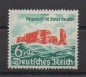 Preview: Michel Nr. 750 II *, 1940, 9. August Helgoland seit 50 Jahren deutsch ungebraucht mit Falz.